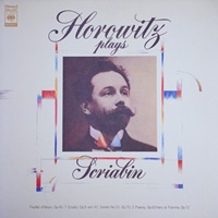 Columbia Masterworks : Horowitz - Scriabin Works